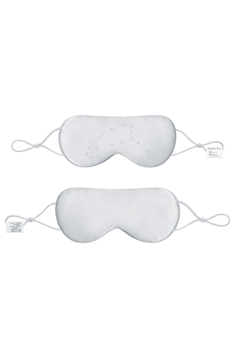 COZY STELLAR PISCES EYE MASK IN GRAY