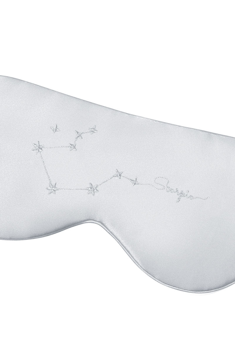 COZY STELLAR SCORPIO EYE MASK IN GRAY