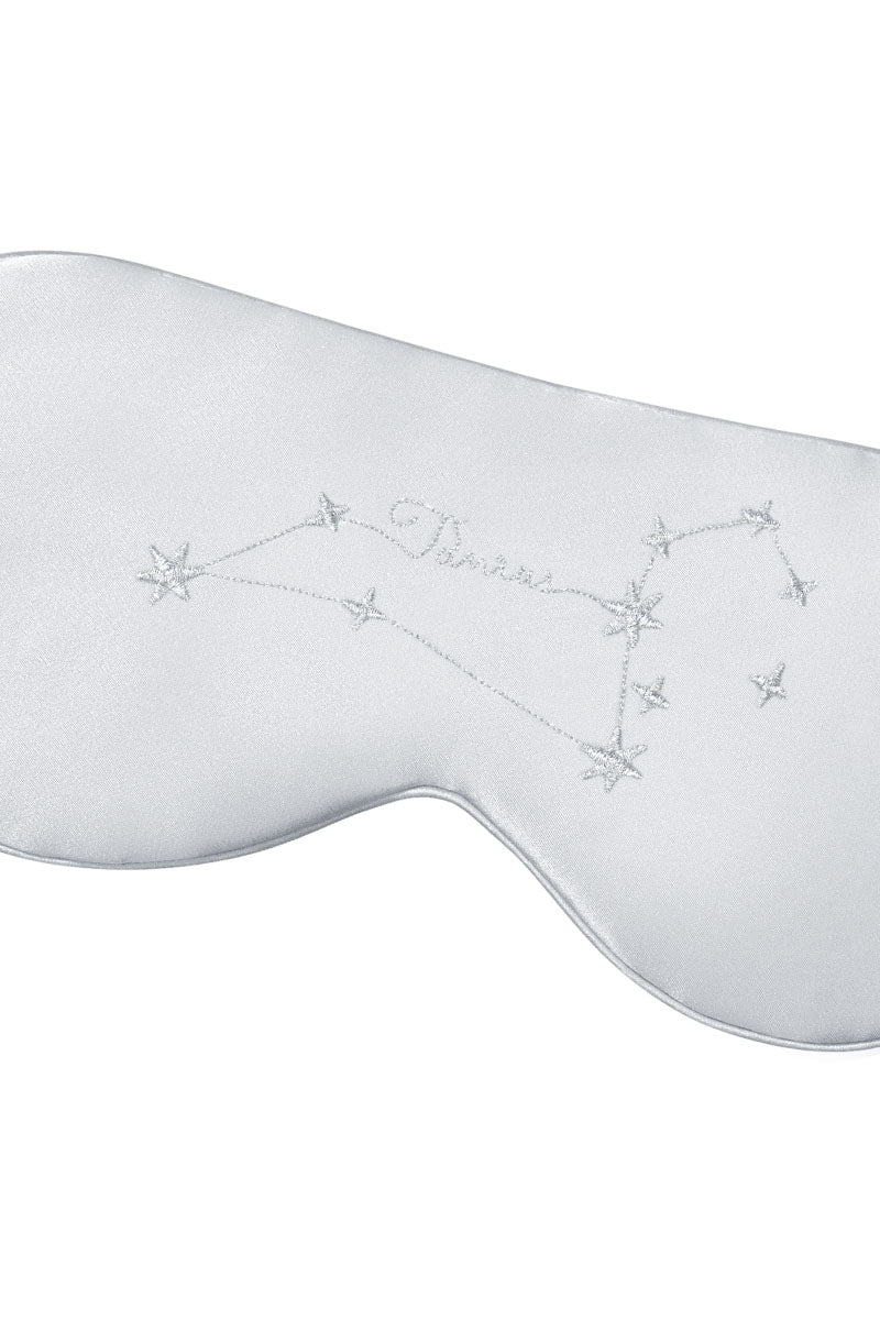 COZY STELLAR TAURUS EYE MASK IN GRAY