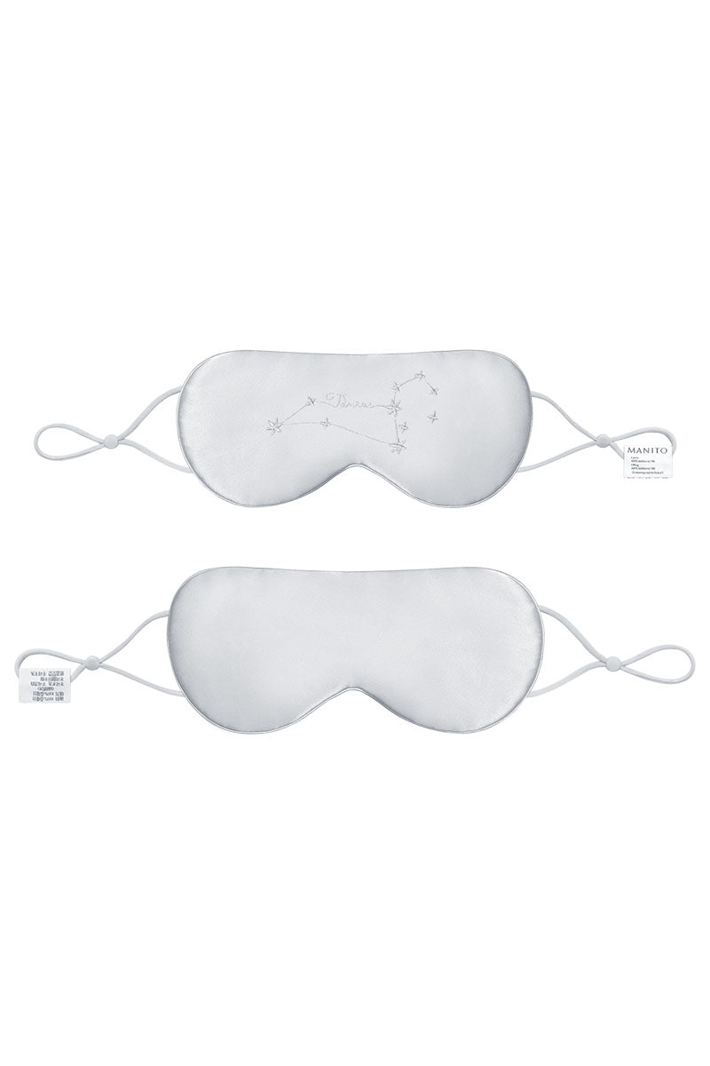 COZY STELLAR TAURUS EYE MASK IN GRAY