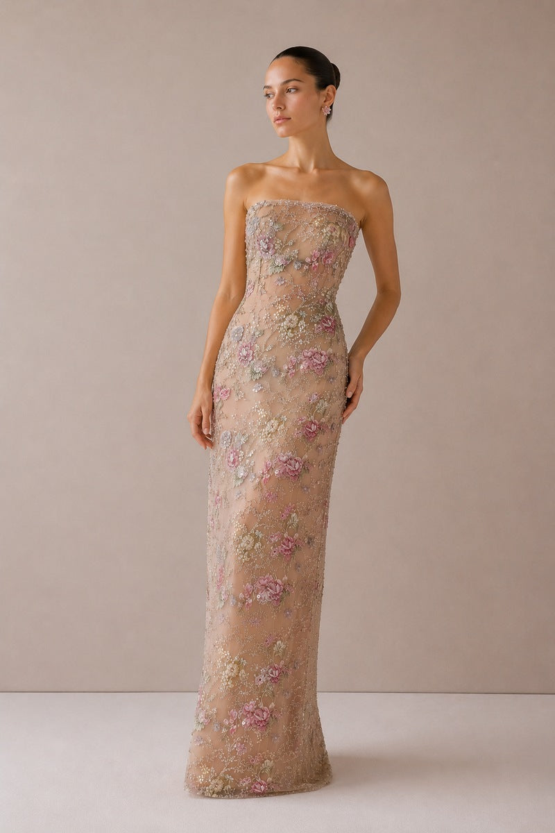 FAY DRESS IN BEIGE