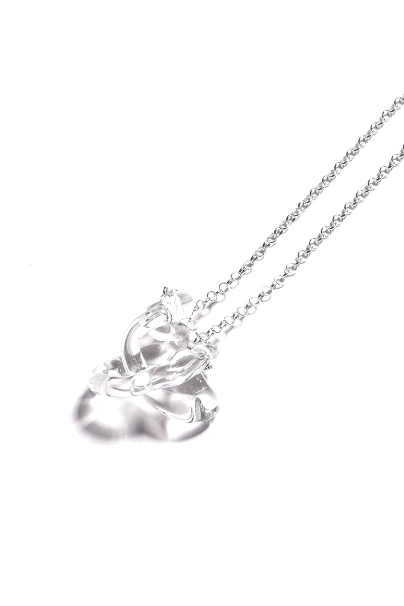 INTERCONEXION PENDANT IN TRANSPARENT