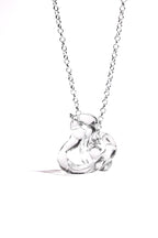 INTERCONEXION PENDANT IN TRANSPARENT