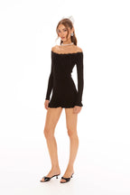 JENNA DRESS IN BLACK