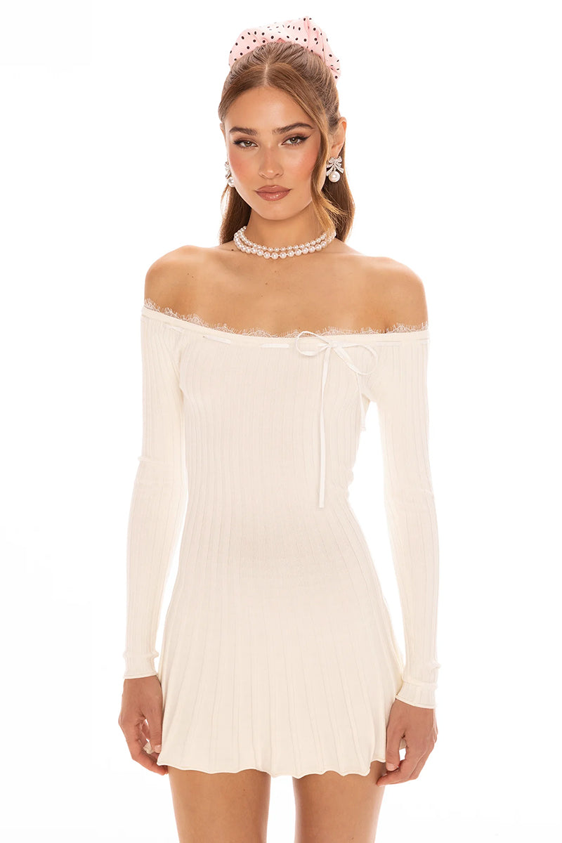 JENNA DRESS IN WHITE