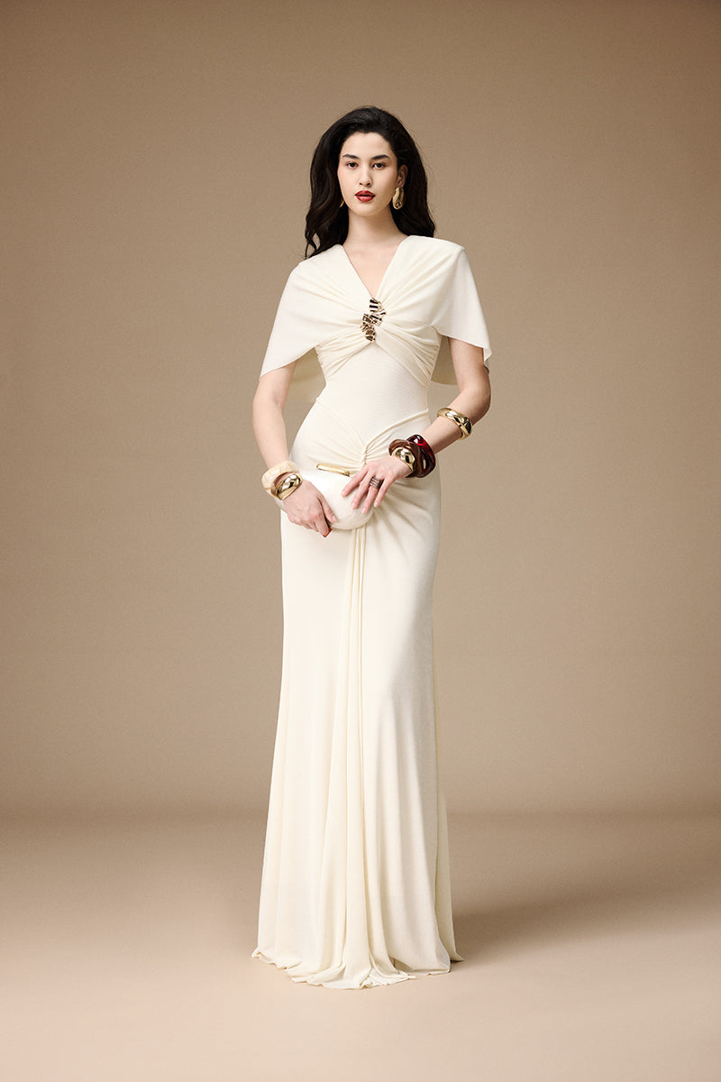 LA PERLA DRESS IN IVORY