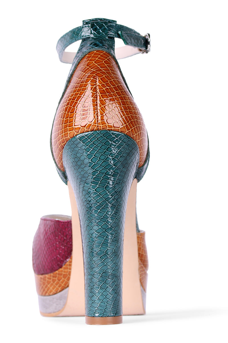 LILY LONDON 70S PLATFORM HEELS