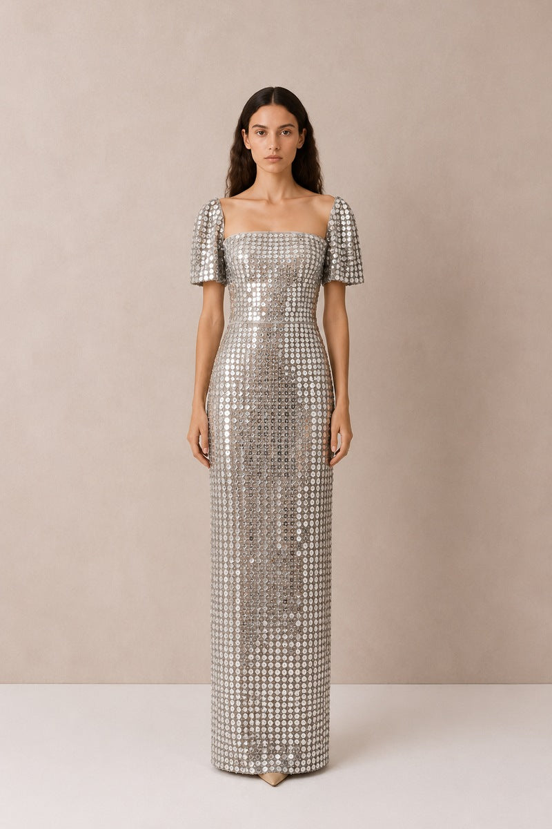 LUJAIN SEQUIN DRESS