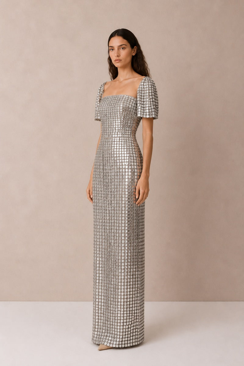 LUJAIN SEQUIN DRESS