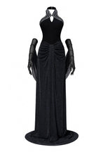 MANDOLIN DRESS IN BLACK