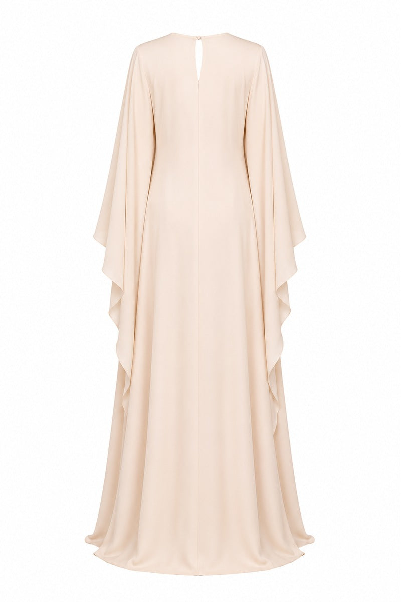 OPALINE DRESS IN VANILLA