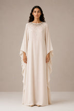 OPALINE DRESS IN VANILLA