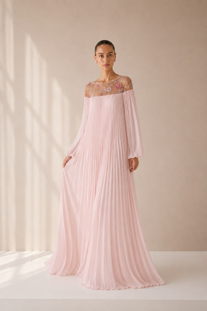 POLLEN DRESS IN LIGHT PINK