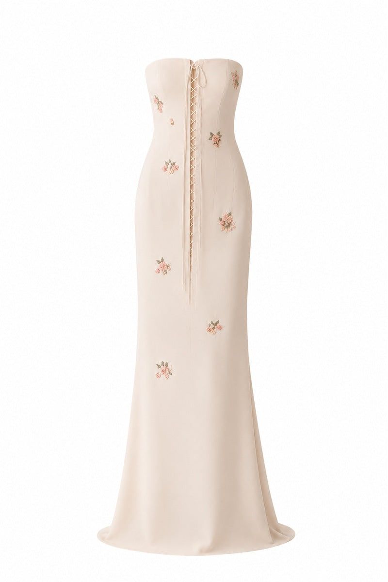 POUDRE DRESS IN VANILLA