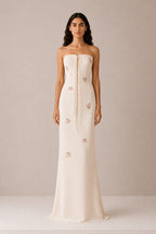 POUDRE DRESS IN VANILLA