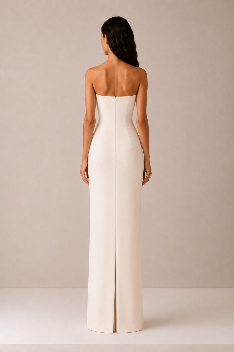 POUDRE DRESS IN VANILLA