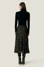 NOHA METALLIC DOT SKIRT