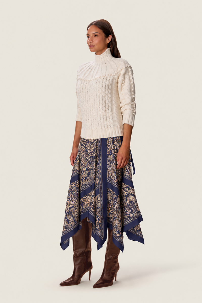 TATUM SCARF SKIRT