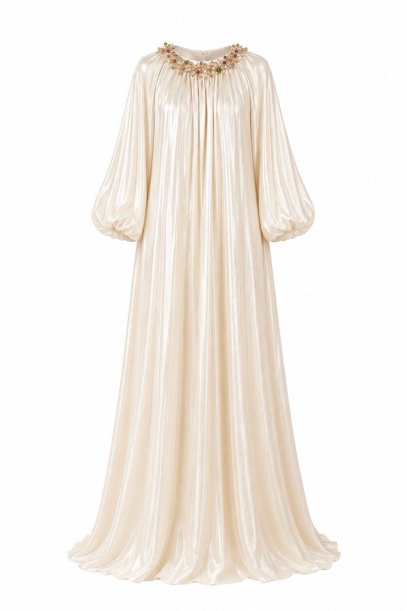 SEDEF DRESS IN VANILLA