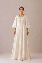SEDEF DRESS IN VANILLA