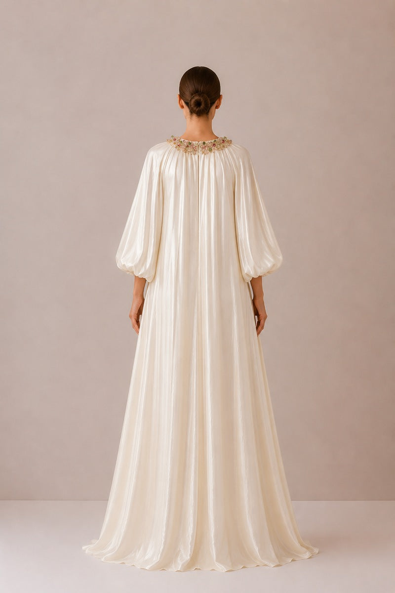 SEDEF DRESS IN VANILLA