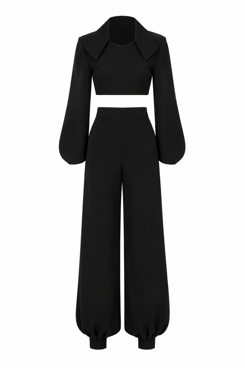 CRYSTAL VOLUME TROUSERS