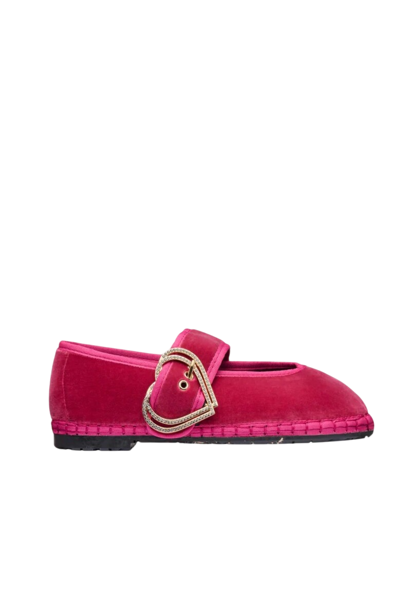 SOPHIE LOVE PINK RED WITH PINK PIPING