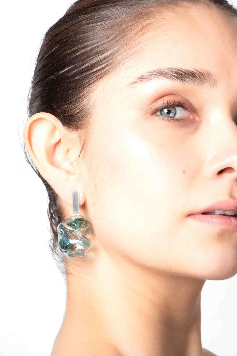 SOPLO M EARRINGS IN BLUE