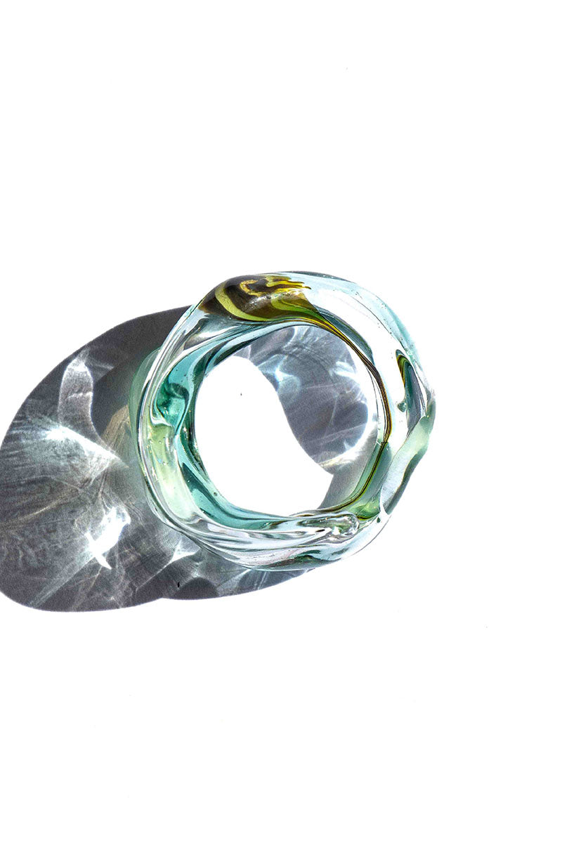 SOPLO REMOLINO RING IN GREEN