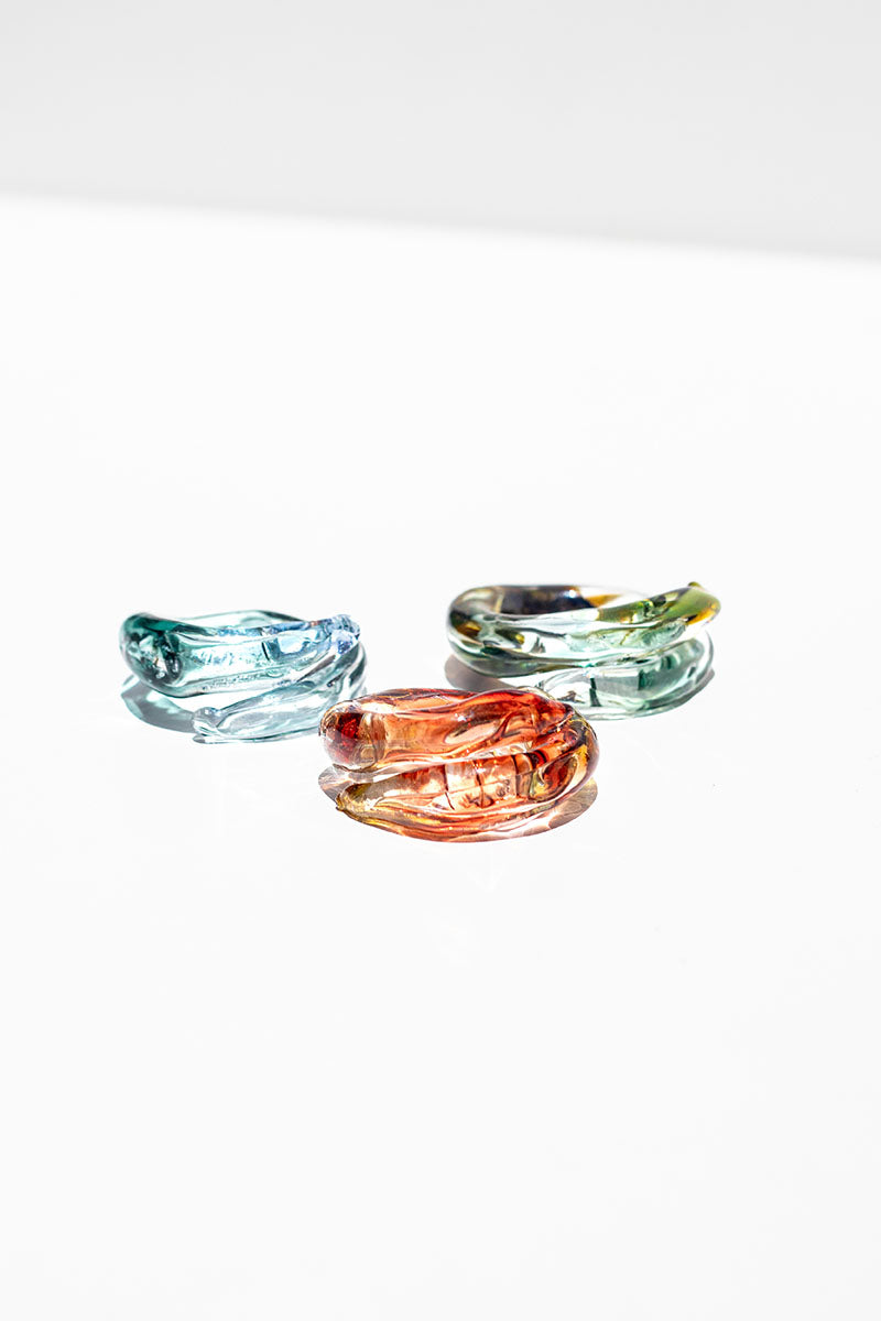 SOPLO REMOLINO RING IN RED