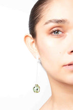 SOPLO S EARRINGS IN GREEN