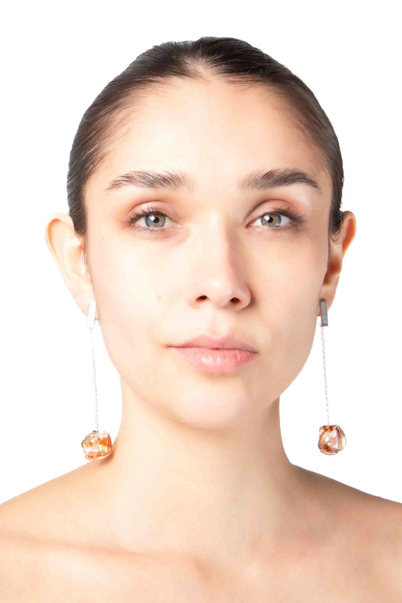 SOPLO S EARRINGS IN RED