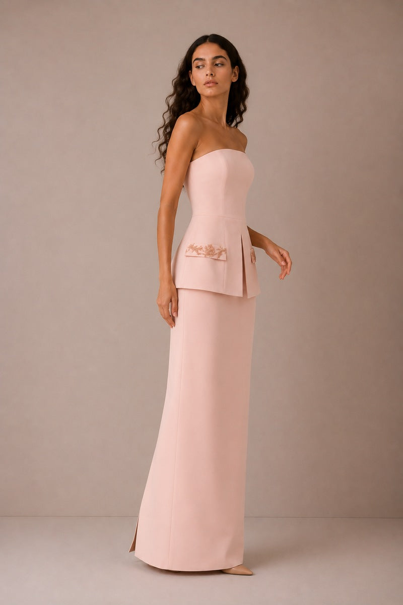 VERA DRESS IN LIGHT PINK