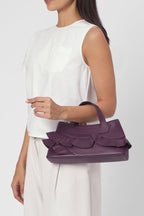 FRANCA BAG RUFFLE NAPPA IN CHERRY