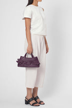 FRANCA BAG RUFFLE NAPPA IN CHERRY