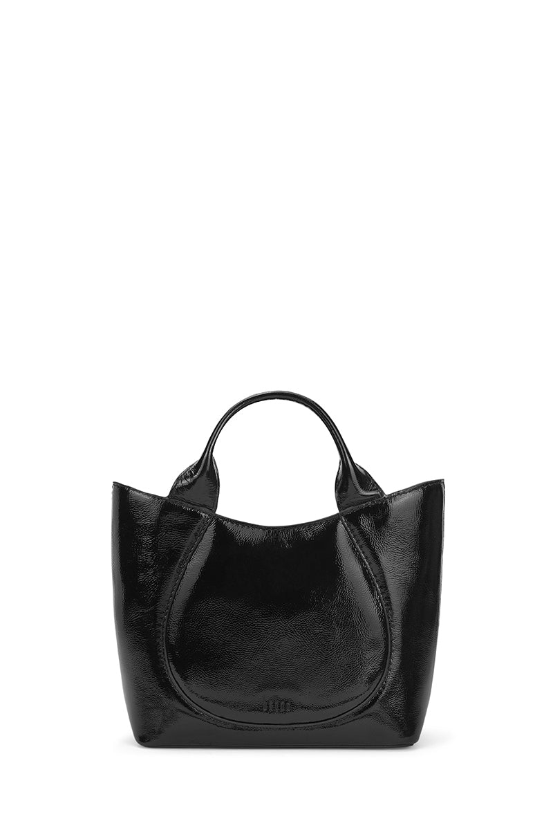 KATRINA MINI TOTE NO2 CRINKLE IN BLACK