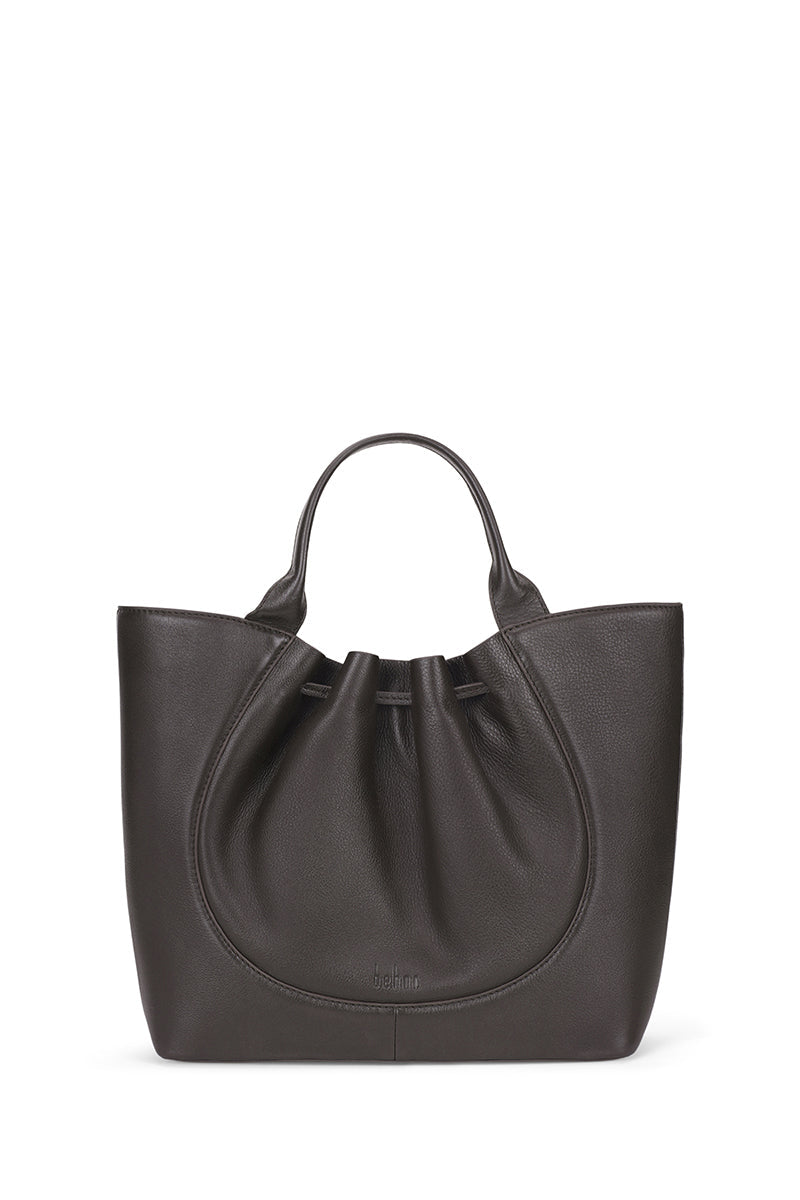 KATRINA SATCHEL MILLED IN CACAO