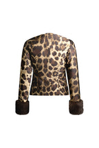 ANASTASIA TOP IN LEOPARD
