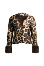 ANASTASIA TOP IN LEOPARD