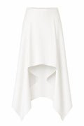 CREPE MIDI SKIRT