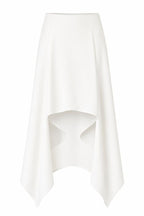 CREPE MIDI SKIRT