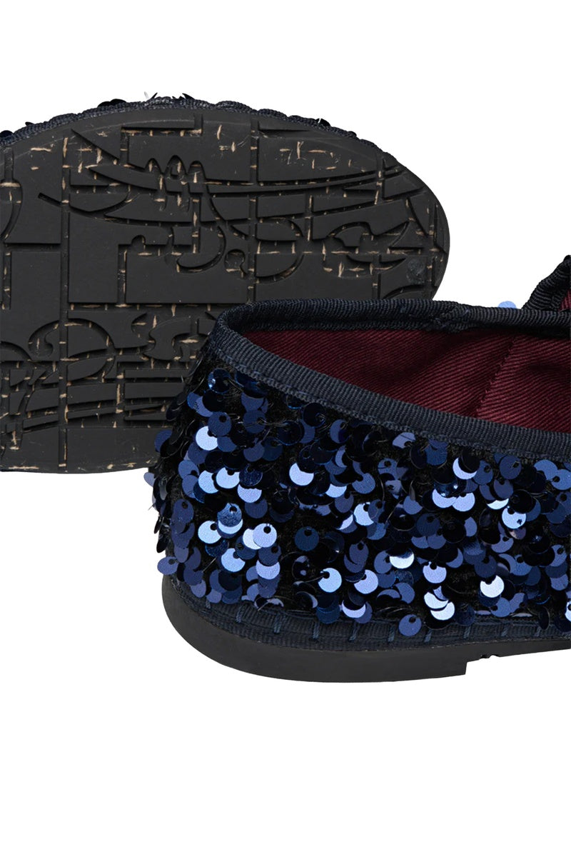 SOPHIE GLINDA NAVY FLATS